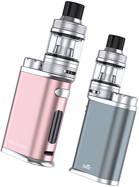 Eleaf iStick Pico Plus with Melo 4S tank, a continuation of the iStick Pico Series vape box